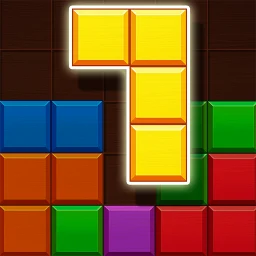 Symbol von Block puzzle